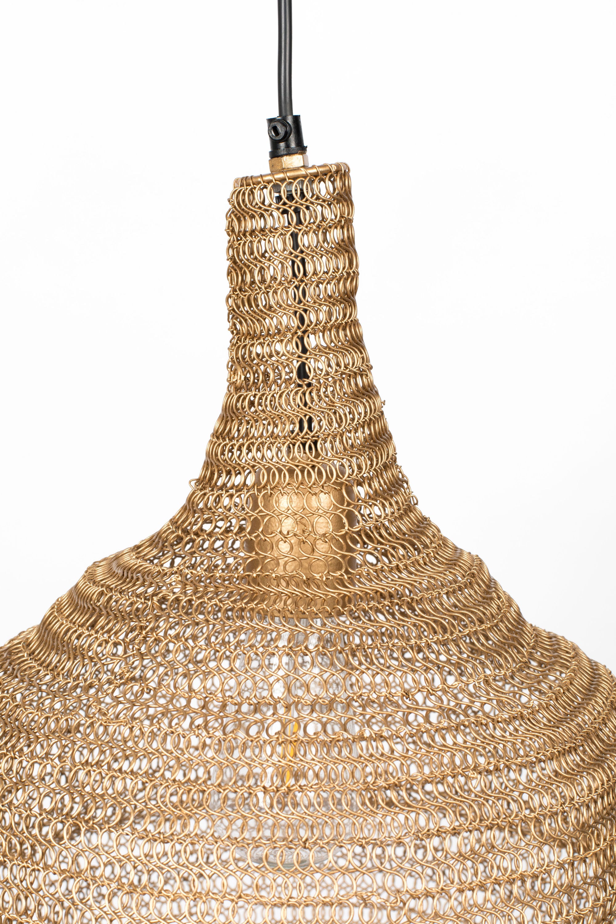 Lena Brass Pendant Lamp Medium